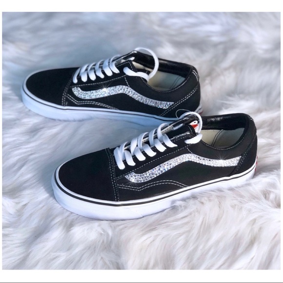 ⚡️Custom Bling Old Skool Vans⚡️